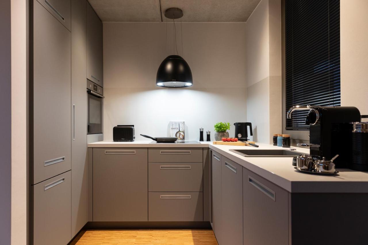 Boarding Cube Oldenburg Apartment Luaran gambar